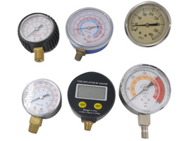 Manometer mit Stahlgehäuse