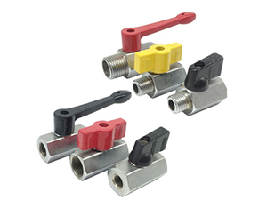 Mini Kugelhahn, 600psi, Sechskant-Messingprofil